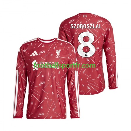 Tenue Liverpool Dominik Szoboszlai 8 Domicile 2026-2027 Maillot de Foot ML Tenue Liverpool Dominik Szoboszlai 8 Domicile 2026-2027 Maillot de Foot ML
